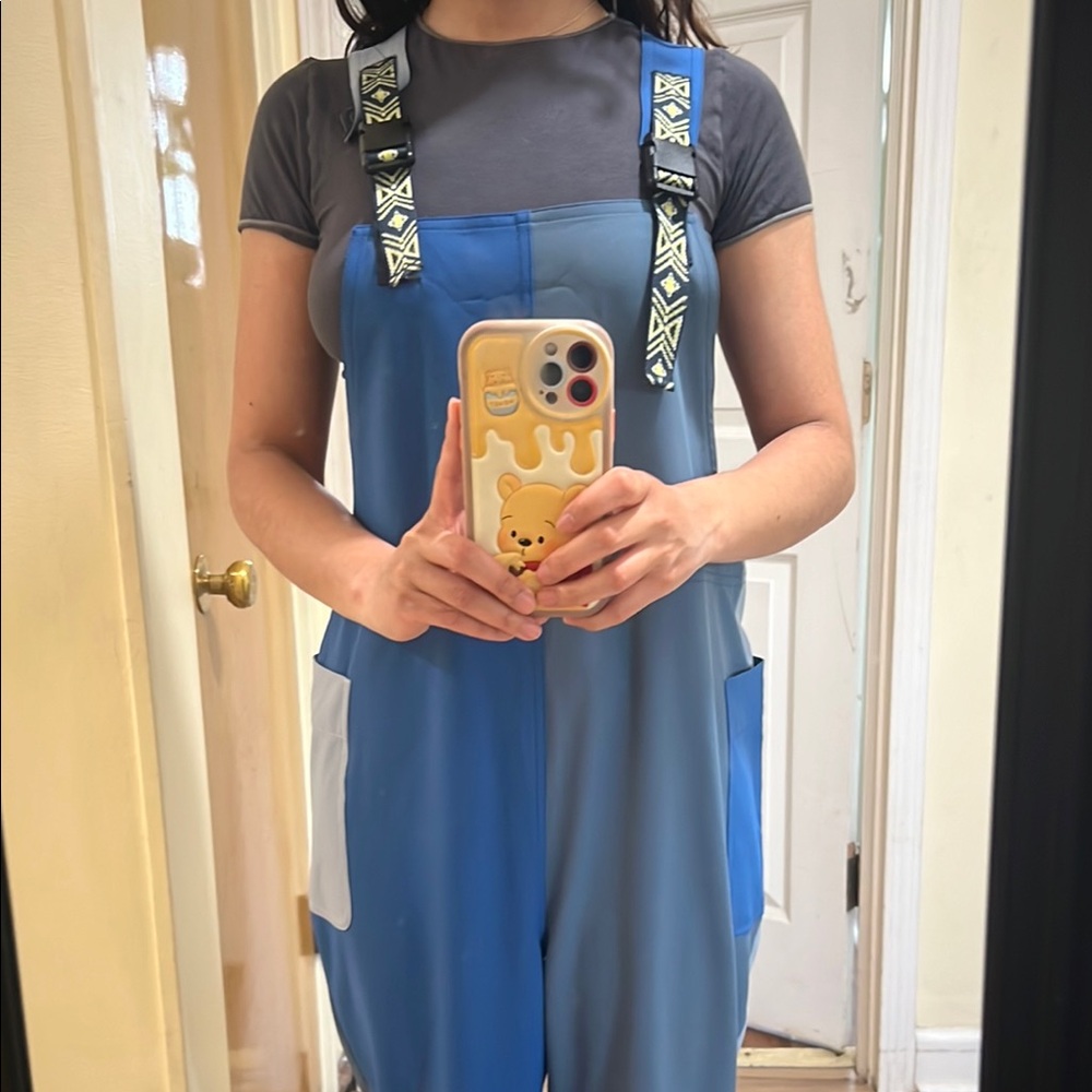Kavu Blue and Gray Jumpsuit
